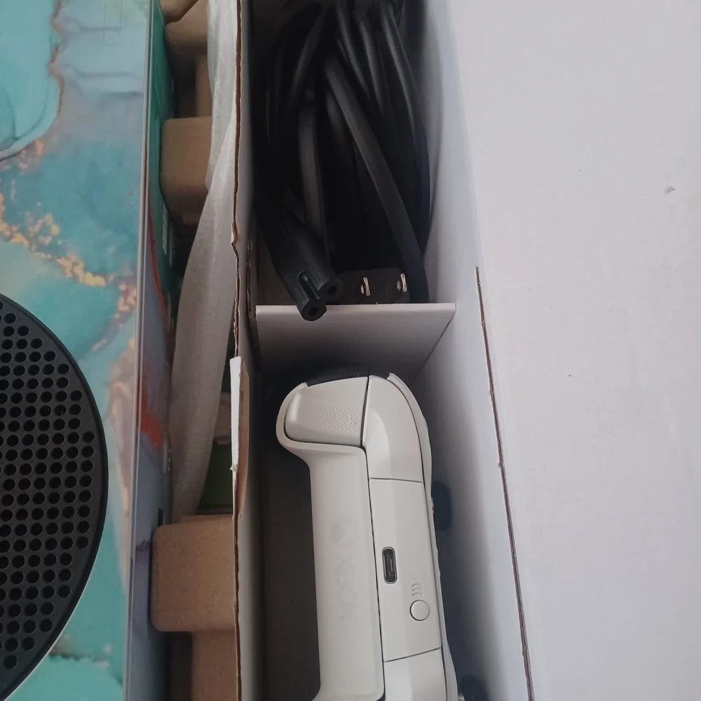 Marble Pattern Gaming Console